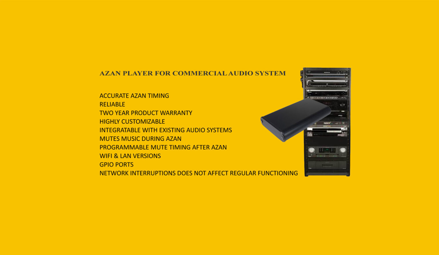 Product Ultimate Automatic Azan Player